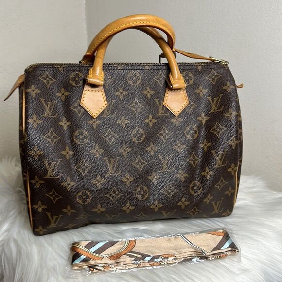 💯Authentic Louis Vuitton Speedy 30 Monogram 🍀 - Picture 13 of 17